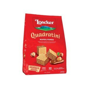 Bánh kem xốp Loacker Quadratini Chocolate 250g