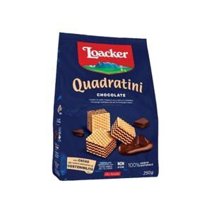 Bánh kem xốp Loacker Quadratini Chocolate 250g