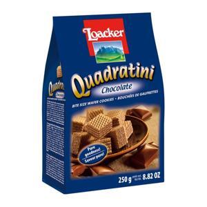 Bánh kem xốp Loacker Quadratini Chocolate 250g