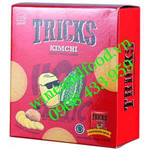 Bánh khoai tây chiên vị kim chi Tricks hộp 72g