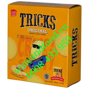 Bánh khoai tây chiên vị kim chi Tricks hộp 72g