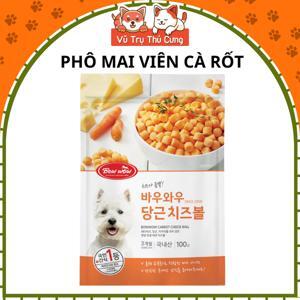 Bánh ăn dặm Happy munchies - bánh phô mai carot