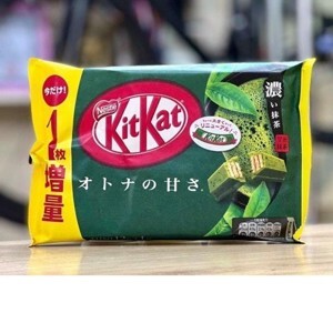 Bánh Kitkat Mini Trà Xanh Đậm Nestlé 130g (xanh đậm)