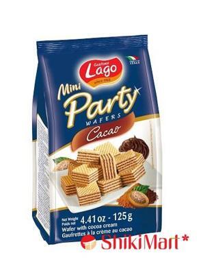 Bánh Lago Mini Party Cacao 125g