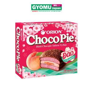 Bánh Lotte Choco Pie vị đào hộp 360g