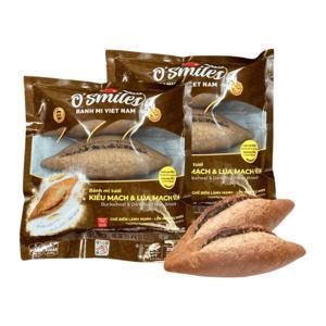 Bánh mì mè đen đông lạnh O’smiles gói 350g (70g x 5 ổ)