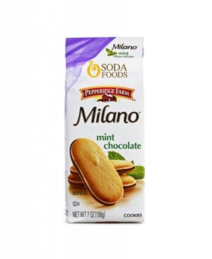 Bánh Milano vị bạc hà sô cô la Pepperidge Farm gói 198g