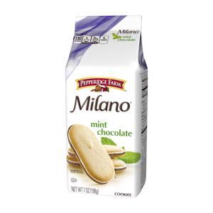 Bánh Milano vị bạc hà sô cô la Pepperidge Farm gói 198g