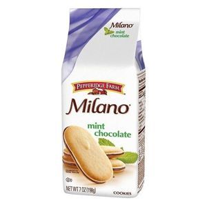 Bánh Milano vị bạc hà sô cô la Pepperidge Farm gói 198g