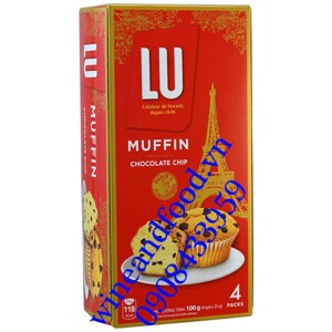 Bánh muffin LU nhân hạt socola 100g