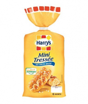 Bánh mỳ hoa cúc Harrys Mini Tressée Pháp 210g