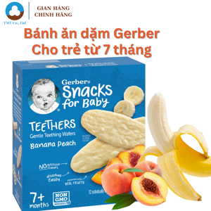 Bánh ngũ cốc Gerber vị dâu chuối 156g