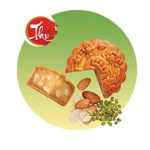 Bánh nướng Kinh đô đậu xanh hạnh nhân 150g (bánh chay)