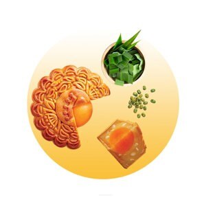 Bánh nướng Kinh đô đậu xanh lá dứa 1 trứng 150g