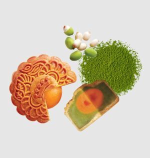 Bánh nướng Kinh đô hạt sen trà xanh 1 trứng 150g