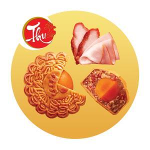 Bánh nướng Kinh đô Jambon xá xíu 2 trứng ĐB 250g