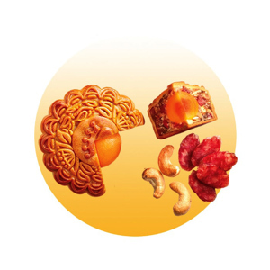 Bánh nướng Kinh đô Lạp Xưởng Ngũ Hạt 2 trứng ĐB 210g