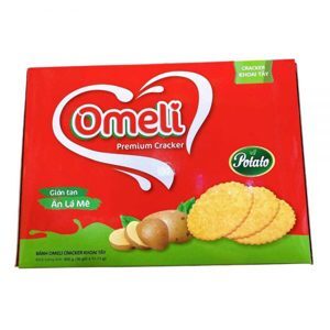Bánh Omeli Cracker - Hộp giấy 400g