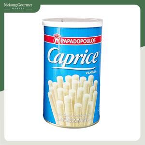 Bánh ống quế Caprice Papadopoulos Vanilla 250g