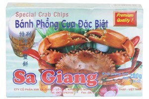 Bánh phồng cua đặc biệt Sa Giang hộp 200g