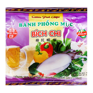 Bánh phồng mực Bích Chi - gói 100g