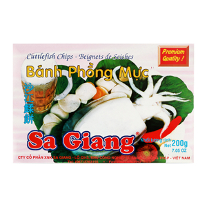 Bánh phồng mực Sa Giang hộp 200g