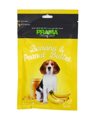 Bánh Prama Chuối & Bơ đậu phộng 70g (Banana & Beanut Butter)