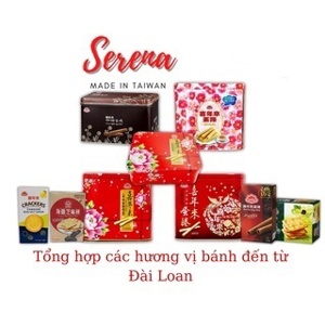 Bánh quế cuộn vị trứng Serena egg roll 512g