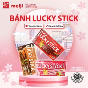 Bánh que Meiji Lucky Stick hộp 38g