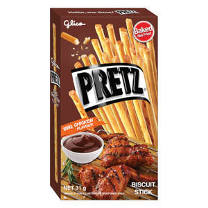 Bánh que Pretz vị gà nướng BBQ 31gr