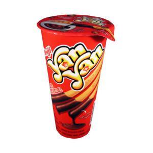 Bánh que sô cô la Yan Yan cốc 50g