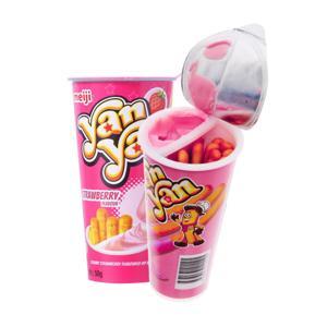 Bánh que vị dâu Yan Yan cốc 50g