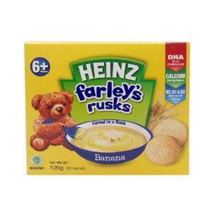 Bánh qui dành cho trẻ em Heinz Farley chuối 120g
