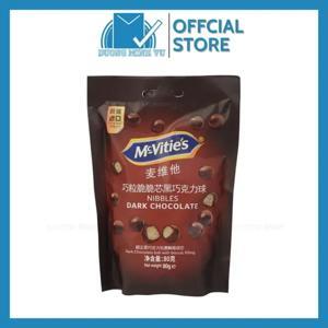 Bánh qui socola đen McVitie’s Digestive Nibbles 80g