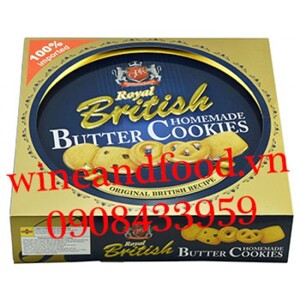 Bánh quy bơ British Hộp Thiếc 454g