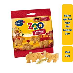 Bánh quy bơ hình thú Bahlsen Zoo gói 30g