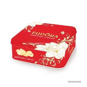 Bánh quy bơ hỗn hợp hiệu EUDORA – hộp thiếc 496g