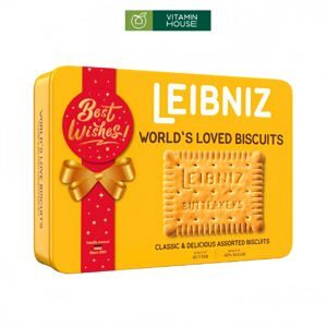 Bánh quy bơ hỗn hợp hiệu Leibniz – hộp thiếc 600g