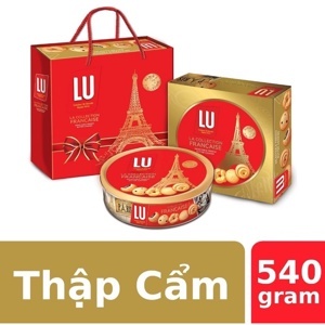 Bánh quy bơ LU hộp 540g