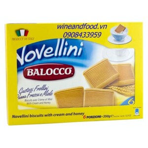 Bánh quy bơ Novellini Balocco Italy 350g