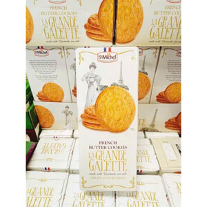 Bánh quy bơ Pháp La Grande Galette French Butter Cookies 600g