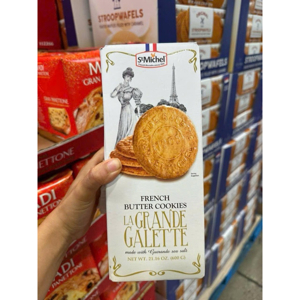 Bánh quy bơ Pháp La Grande Galette French Butter Cookies 600g