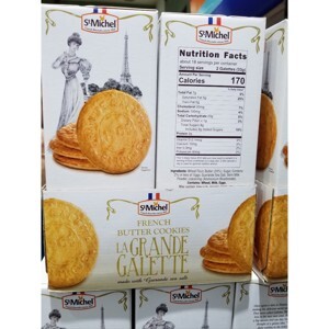 Bánh quy bơ Pháp La Grande Galette French Butter Cookies 600g