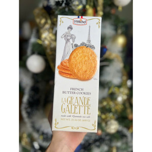 Bánh quy bơ Pháp La Grande Galette French Butter Cookies 600g