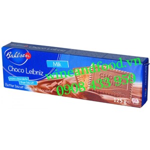 Bánh quy bơ socola sữa Bahlsen Leibniz hộp 125g