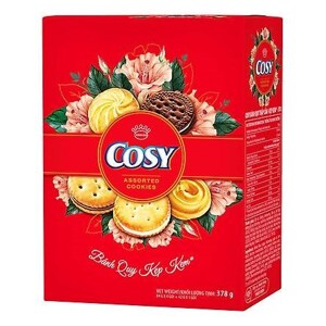 Bánh quy bơ thập cẩm Cosy kẹp kem 378g