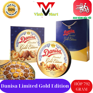 Bánh quy Danisa Gold Edition hộp 792G