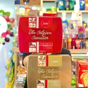 Bánh quy Desobry The Belgian Biscuitier hộp sắt 420gr