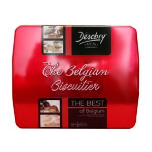 Bánh quy Desobry The Belgian Biscuitier hộp sắt 420gr