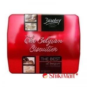 Bánh quy Desobry The Belgian Biscuitier hộp sắt 420gr